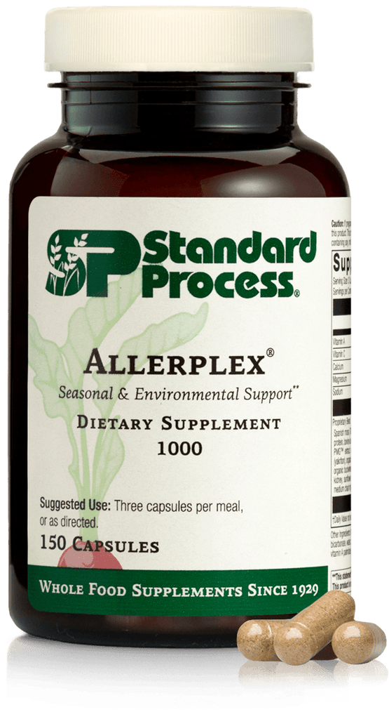 Standard Process Inc Vitamins & Supplements Allerplex®, 150 Capsules