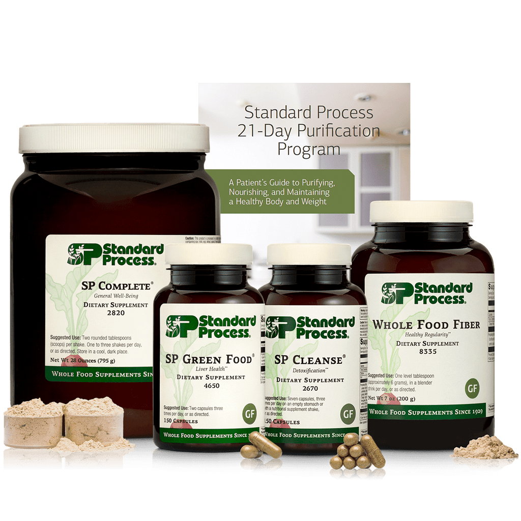 Standard Process Inc Purification Kits_Vitamins & Supplements Purification Product Kit with SP Complete® and Whole Food Fiber, 1 Kit With SP Complete and Whole Food Fiber