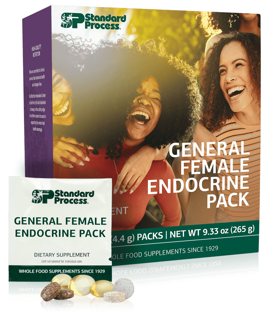 Standard Process Inc Vitamins & Supplements General Female Endocrine Pack, 60 Packs