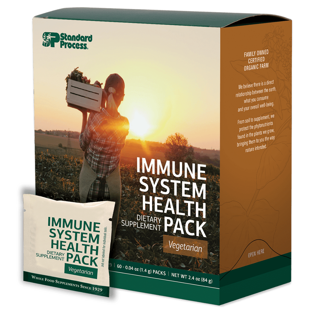 Standard Process Inc Vitamins & Supplements Immune System Health Pack - Vegetarian, 60 Packs