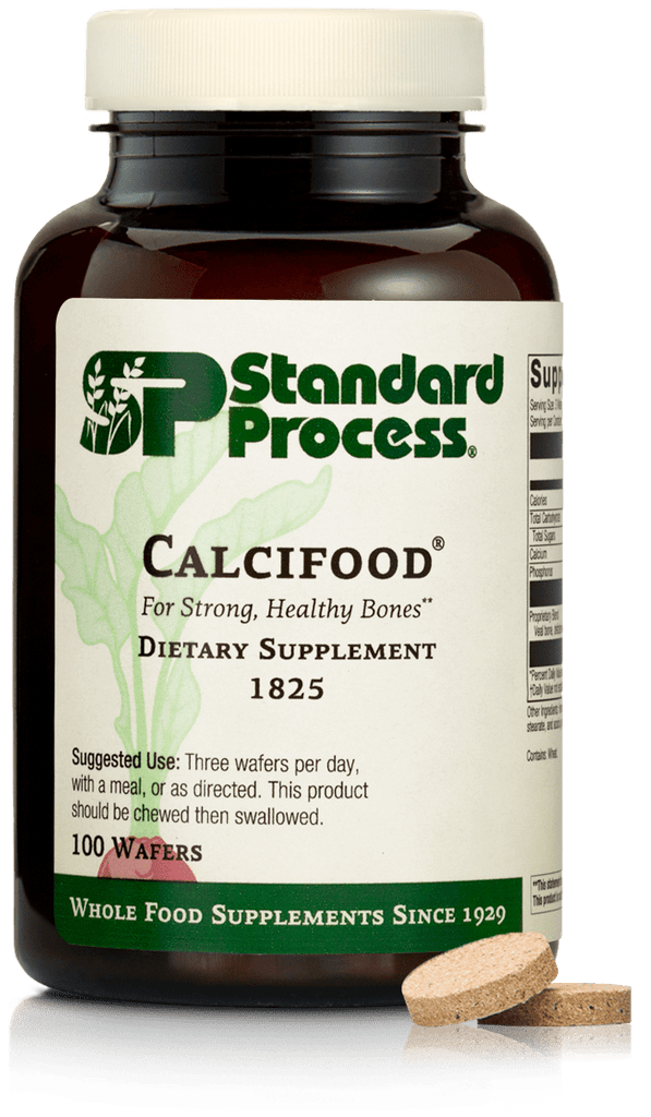 Standard Process Inc Vitamins & Supplements Calcifood®, 100 Wafers