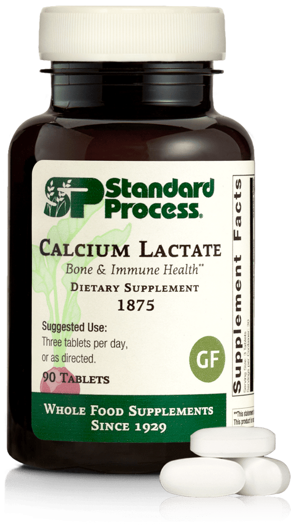 Standard Process Inc Calcium Lactate, 90 Tablets