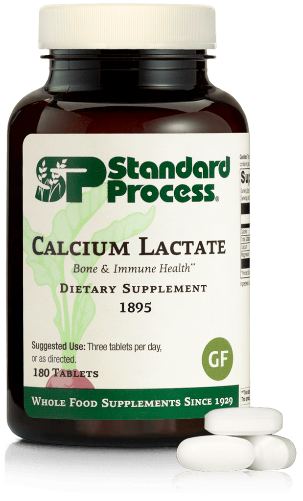 Standard Process Inc Calcium Lactate, 180 Tablets