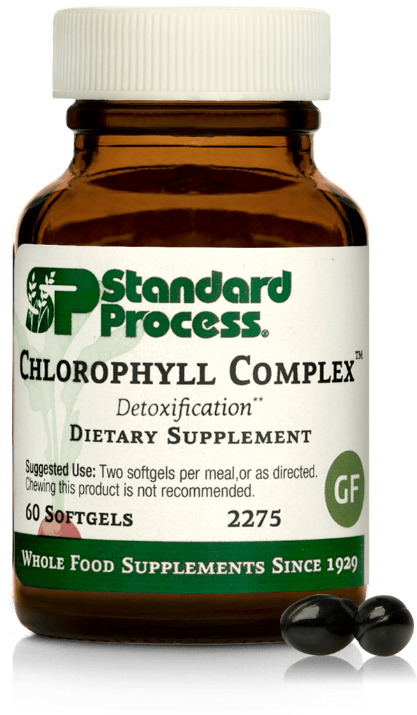Standard Process Inc Vitamins & Supplements Chlorophyll Complex™, 60 Softgels