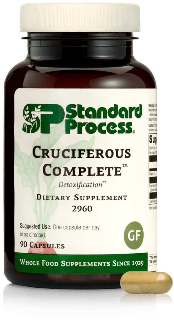 Standard Process Inc Vitamins & Supplements Cruciferous Complete™, 90 Capsules