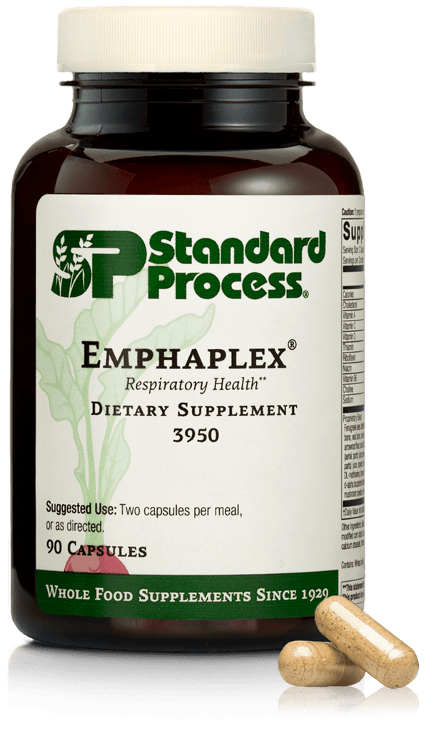 Standard Process Inc Vitamins & Supplements Emphaplex®, 90 Capsules
