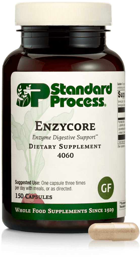 Standard Process Inc Vitamins & Supplements Enzycore, 150 Capsules