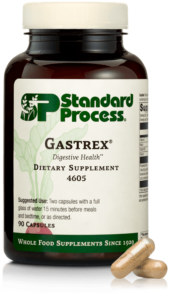 Standard Process Inc Vitamins & Supplements Gastrex®, 90 Capsules