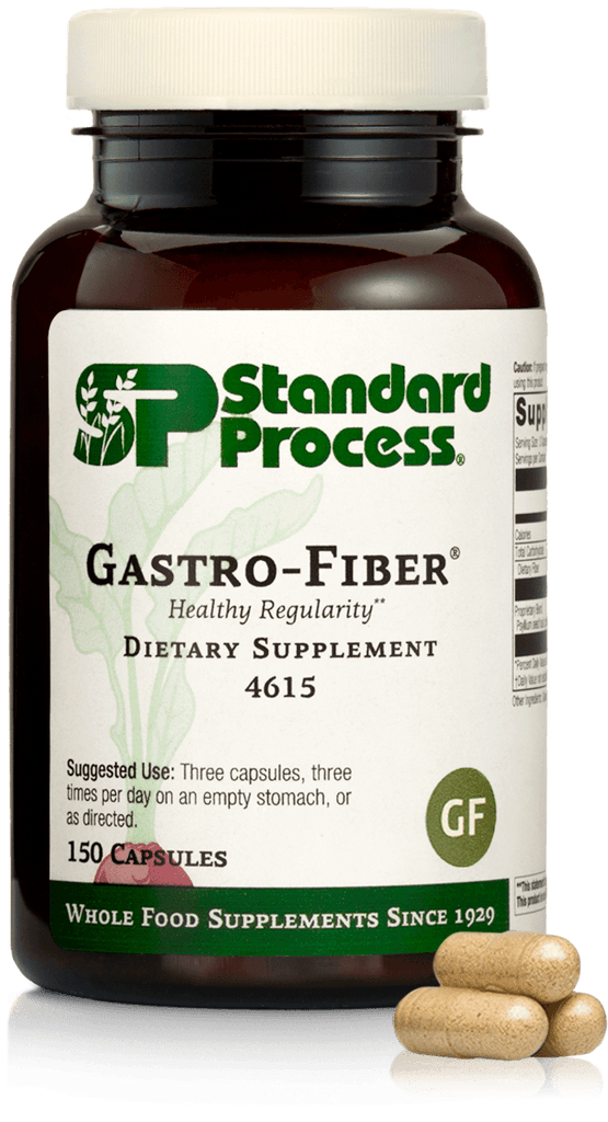 Standard Process Inc Vitamins & Supplements Gastro-Fiber®, 150 Capsules