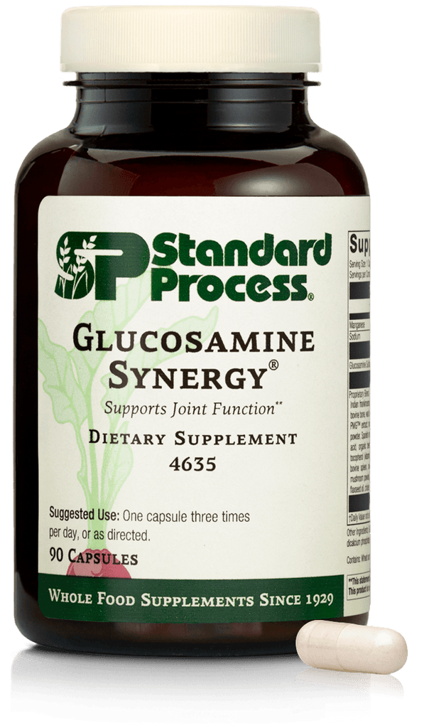 Standard Process Inc Vitamins & Supplements Glucosamine Synergy®, 90 Capsules