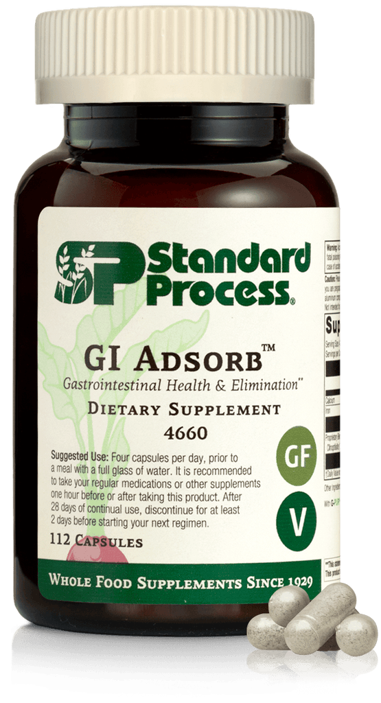 Standard Process Inc GI Adsorb™, 112 Capsules