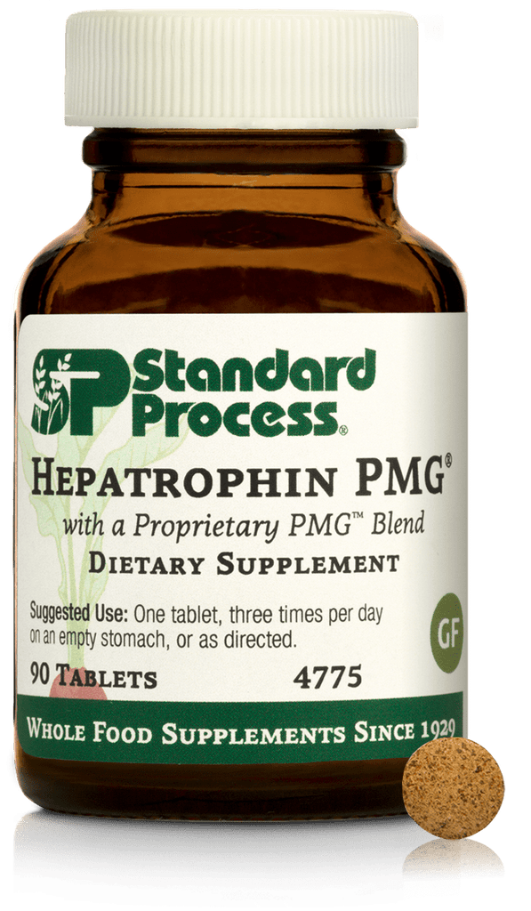 Standard Process Inc Vitamins & Supplements Hepatrophin PMG®, 90 Tablets