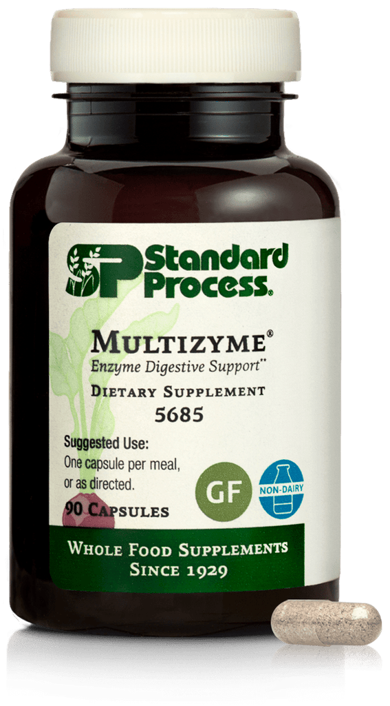 Standard Process Inc Vitamins & Supplements Multizyme®, 90 Capsules