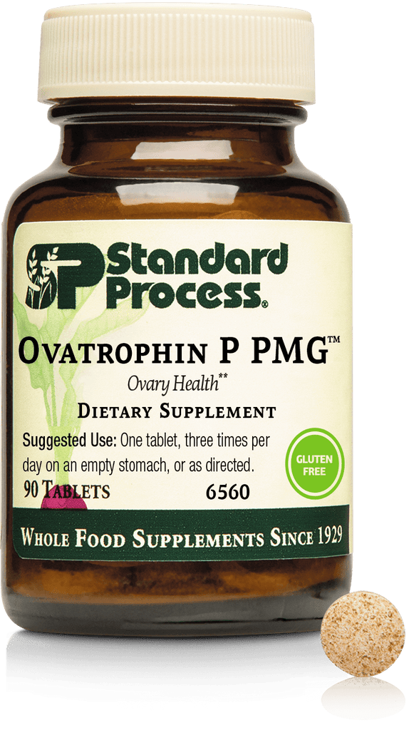 Standard Process Inc Vitamins & Supplements Ovatrophin P PMG™, 90 Tablets