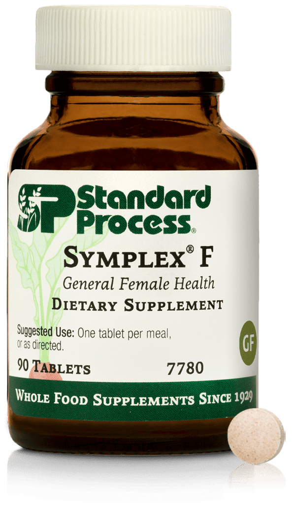Standard Process Inc Vitamins & Supplements Symplex® F, 90 Tablets