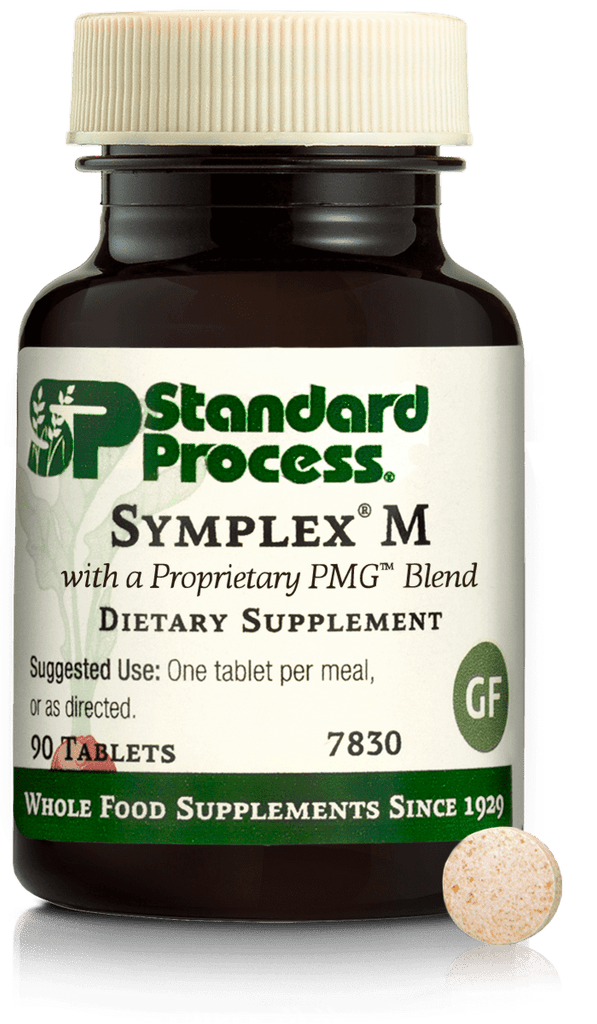Standard Process Inc Vitamins & Supplements Symplex® M, 90 Tablets