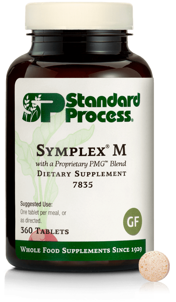 Standard Process Inc Vitamins & Supplements Symplex® M, 360 Tablets