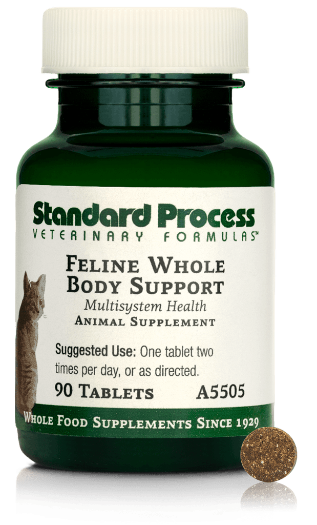 Standard Process Inc Feline Whole Body Support, 90 Tablets