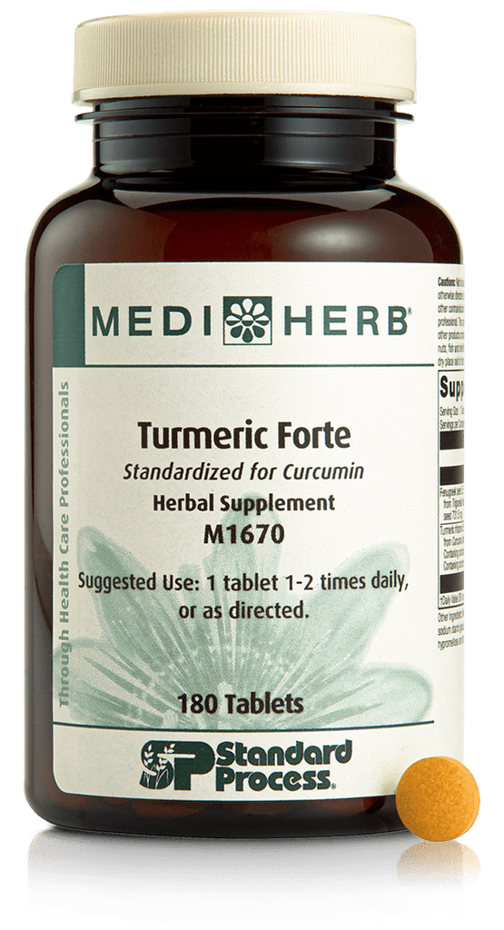 Standard Process Inc Turmeric Forte, 180 Tablets