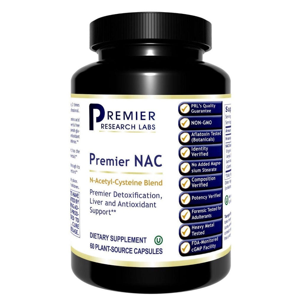 NAC, Premier (60c) Optimize Detoxification and Respiratory Health - PRLabs All Products A-Z (Temp) PRLabs   