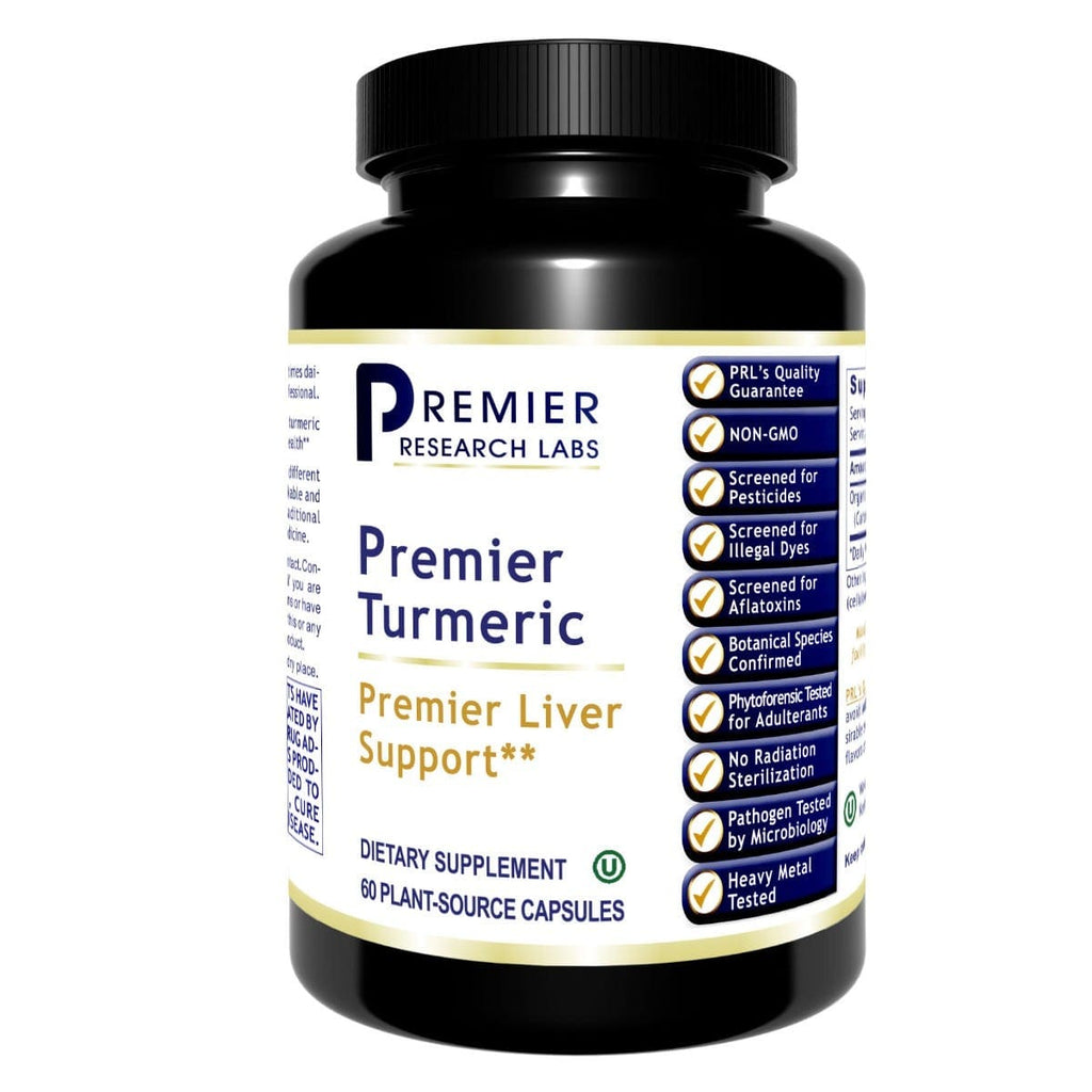 Turmeric, Premier - Support Liver and Gastrointestinal Health with Organic Turmeric - PRLabs All Products A-Z (Temp) PRLabs   