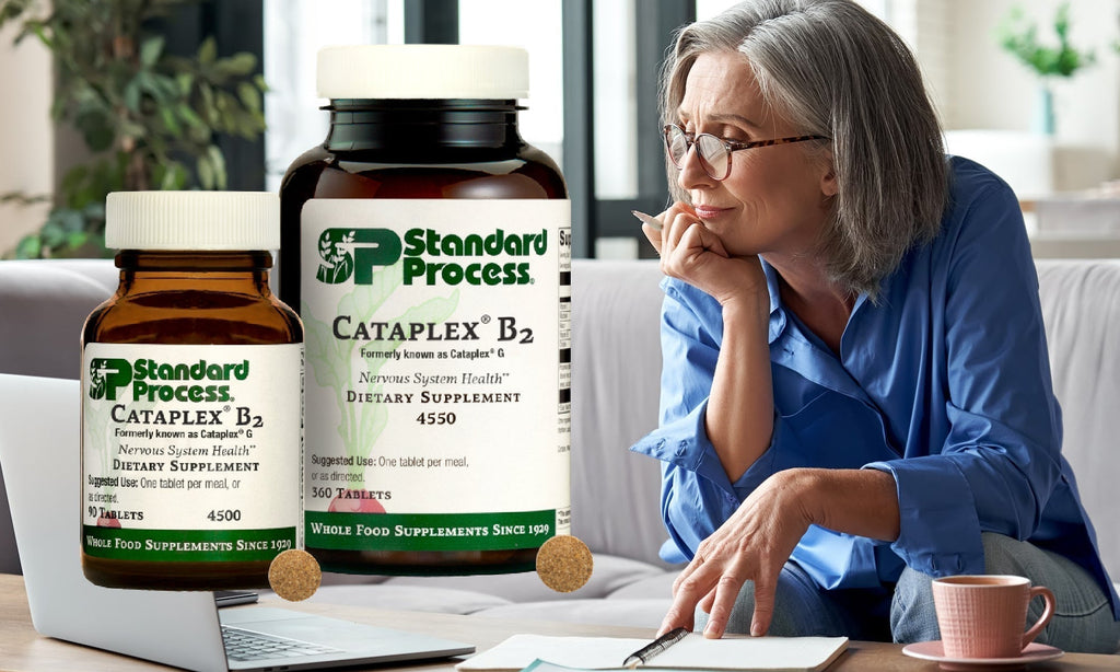 Cataplex® B2 by Standard Process - Formally Known As Cataplex GBrain Health, Dr. Candy Akers, Standard Process