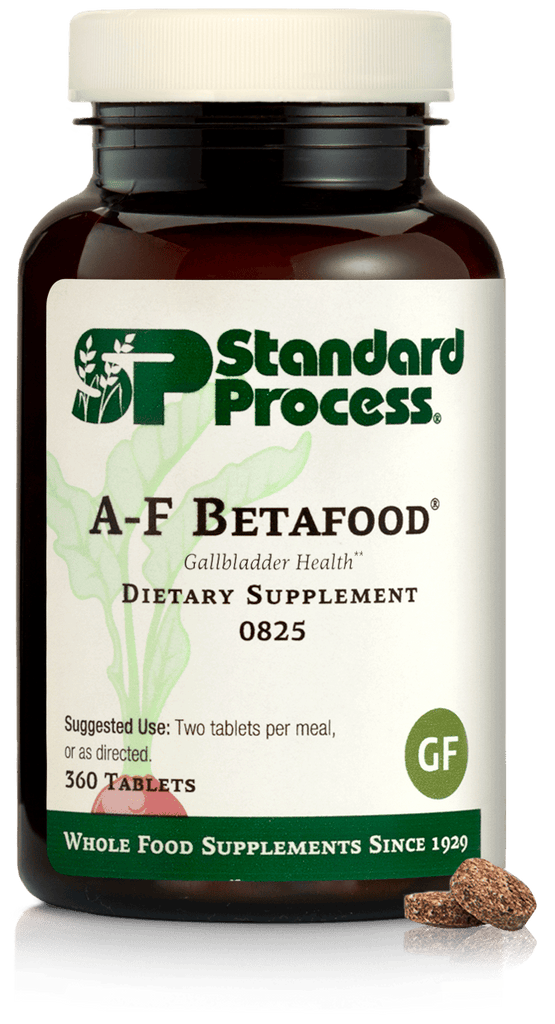 Standard Process Inc Vitamins & Supplements 360 Tablets A-F Betafood®, 360 Tablets