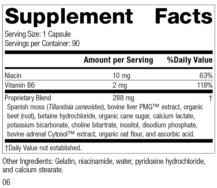 Standard Process Inc Vitamins & Supplements 90 Capsules Betacol®, 90 Capsules