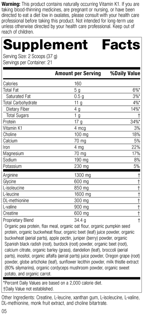 Standard Process Inc Vitamins & Supplements SP Detox Balance™ 1.7 lbs (777 g)