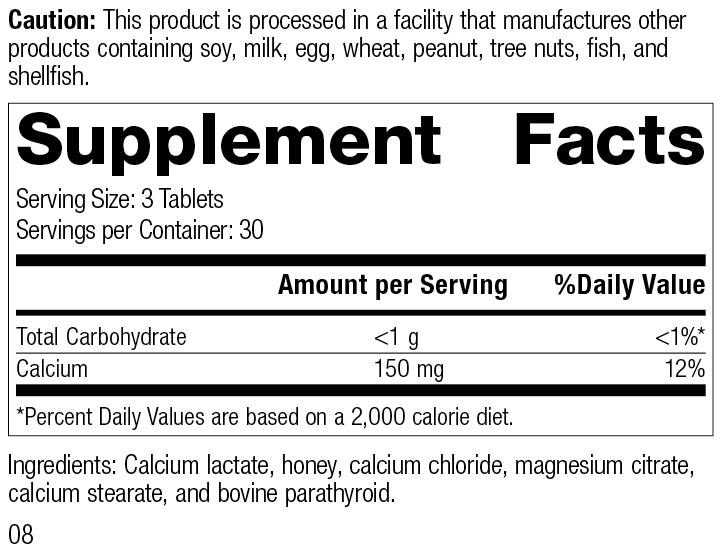 Standard Process Inc Vitamins & Supplements 90 Tablets Cal-Ma Plus®, 90 Tablets