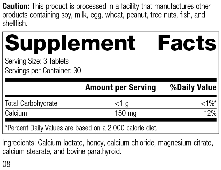 Standard Process Inc Vitamins & Supplements Cal-Ma Plus®, 90 Tablets