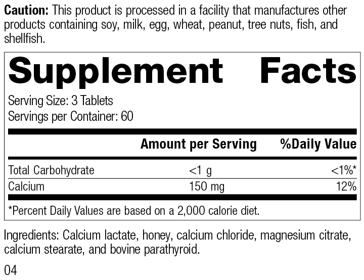 Standard Process Inc Vitamins & Supplements 180 Tablets Cal-Ma Plus®, 180 Tablets