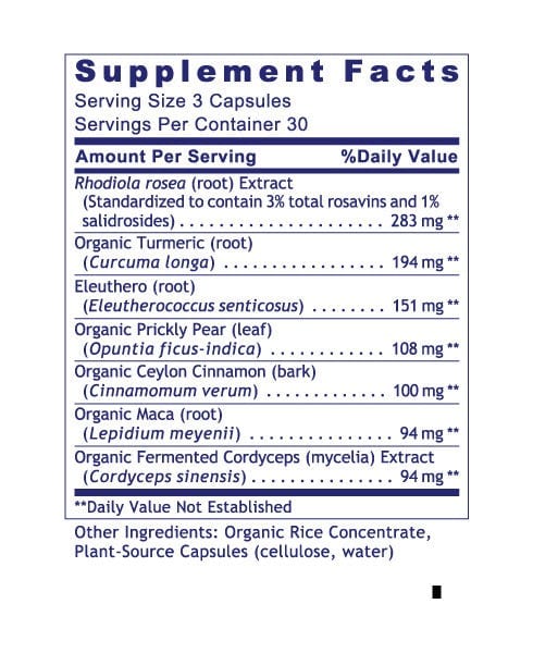 PRLabs All Products A-Z (Temp) Adaptogen-R3™, Premier