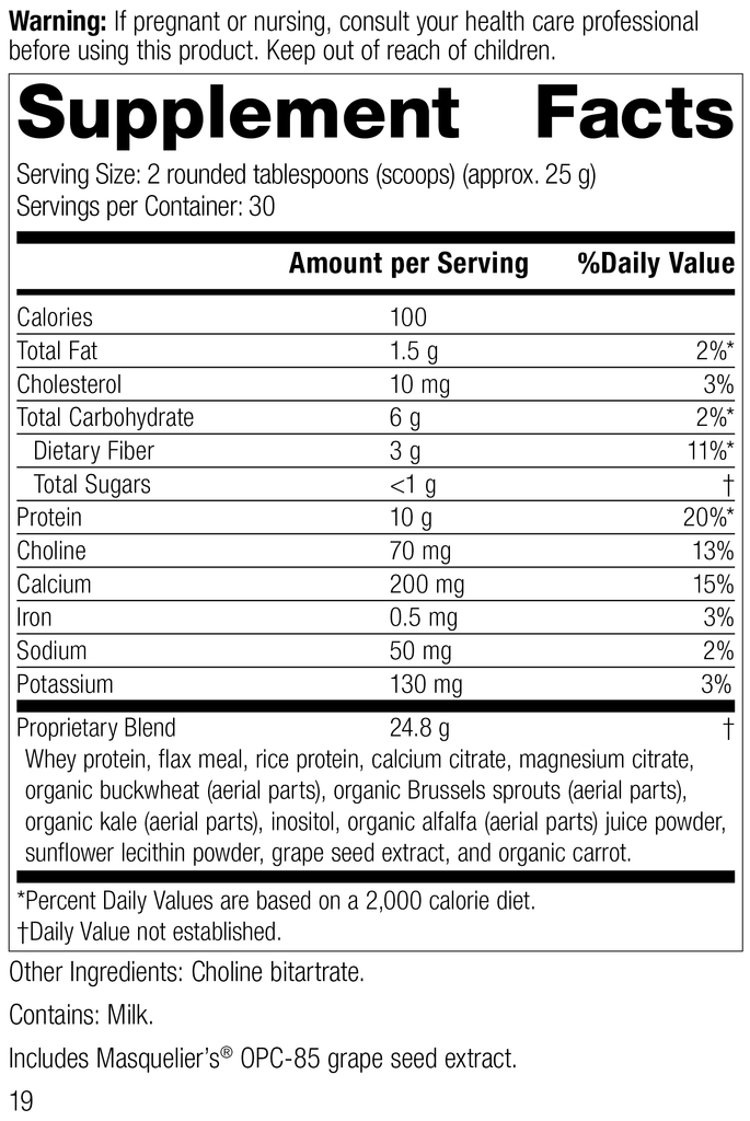 Standard Process Inc Vitamins & Supplements 1.75 lbs (795g) SP Complete®, 1.75 lbs (795g)