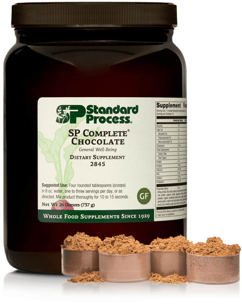 Standard Process Inc Vitamins & Supplements 26 oz (737 g) SP Complete® Chocolate, 26 oz (737 g)