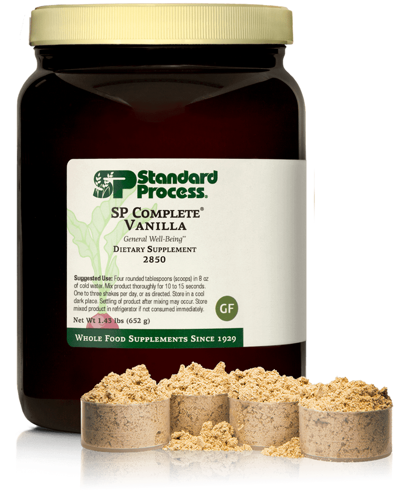 Standard Process Inc Vitamins & Supplements 23 oz (652 g) SP Complete® Vanilla, 23 oz (652 g)