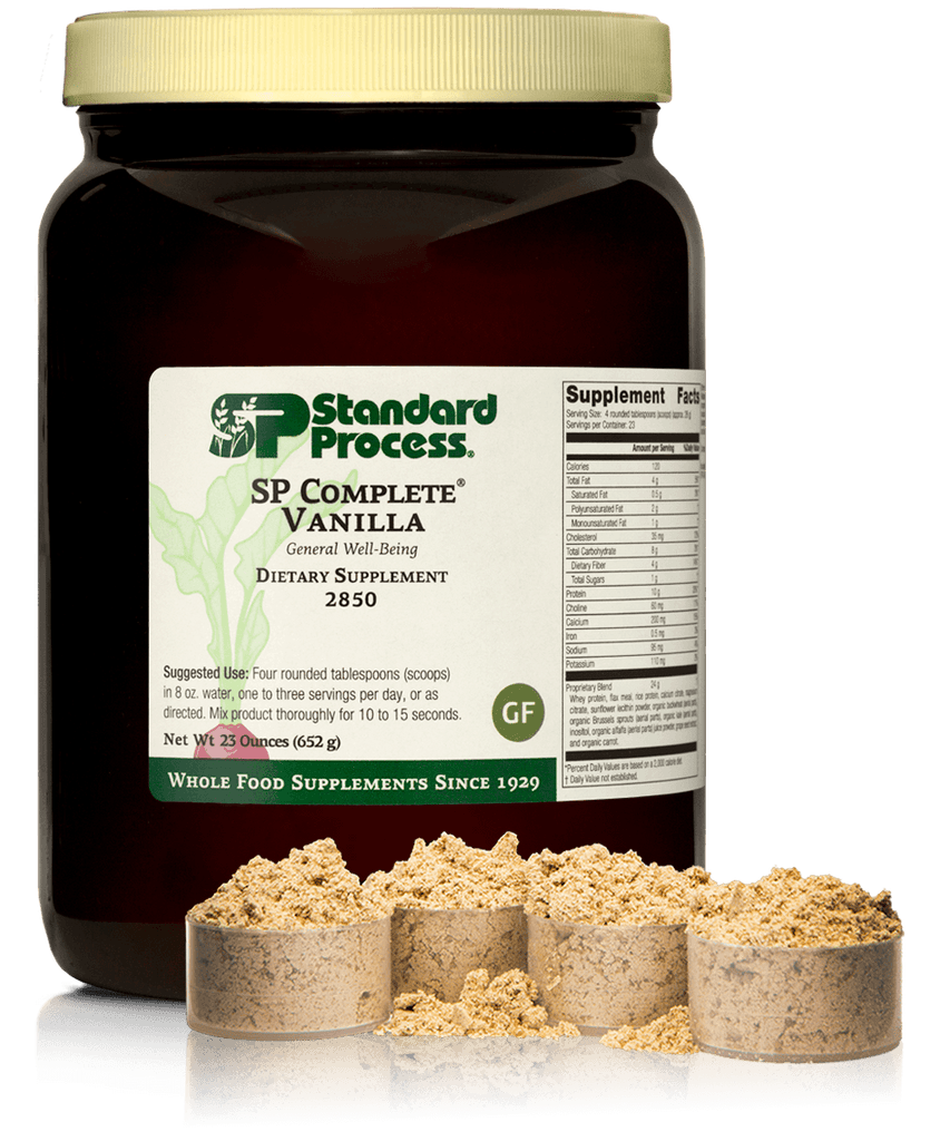 Standard Process Inc Vitamins & Supplements 23 oz (652 g) SP Complete® Vanilla, 23 oz (652 g)