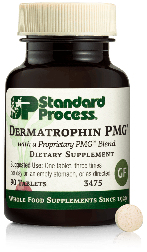Standard Process Inc Vitamins & Supplements 90 Tablets Dermatrophin PMG®, 90 Tablets