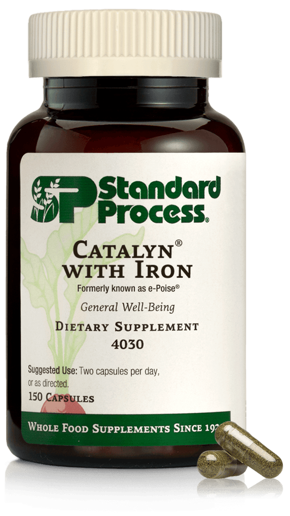 Standard Process Inc Vitamins & Supplements Catalyn® with Iron, 150 Capsules