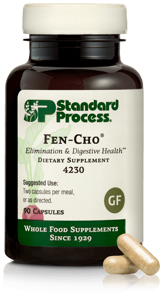 Standard Process Inc Vitamins & Supplements 90 Capsules Fen-Cho®, 90 Capsules