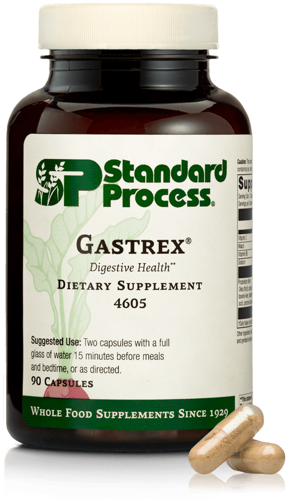 Standard Process Inc Vitamins & Supplements 90 Capsules Gastrex®, 90 Capsules