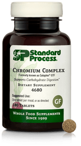 Chromium Complex, formerly known as Cataplex® GTF, 180 Tablets