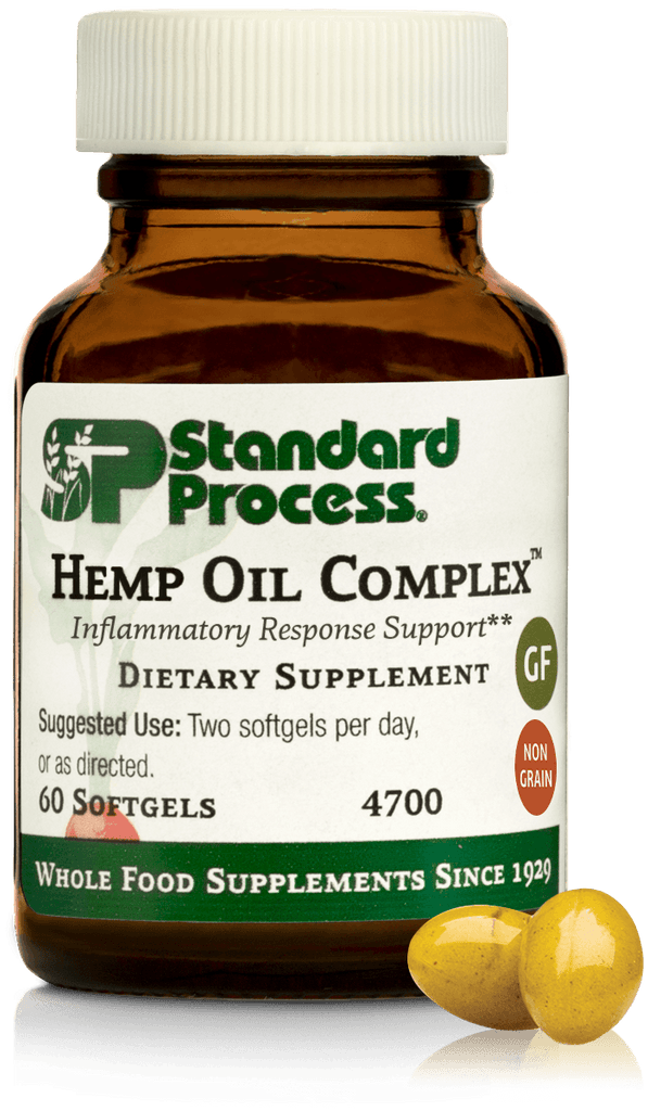 Standard Process Inc 60 Softgels Hemp Oil Complex™, 60 Softgels