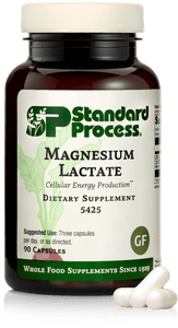 Magnesium Lactate, 90 Capsules