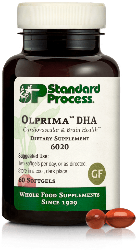 Standard Process Inc Vitamins & Supplements 60 Softgels Olprima™ DHA, 60 Softgels