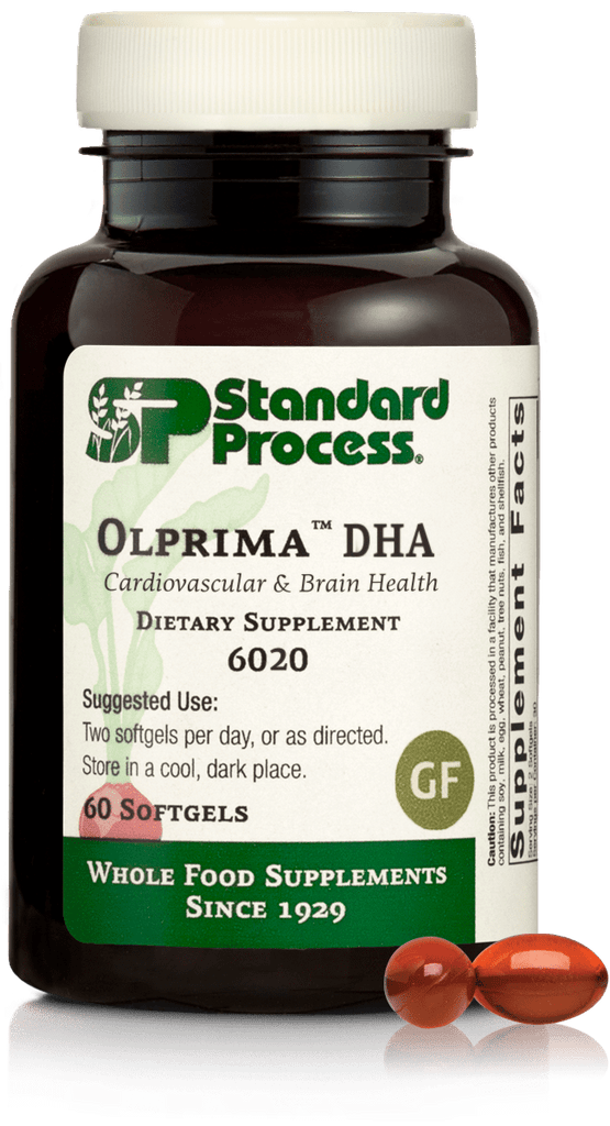 Standard Process Inc Vitamins & Supplements 60 Softgels Olprima™ DHA, 60 Softgels