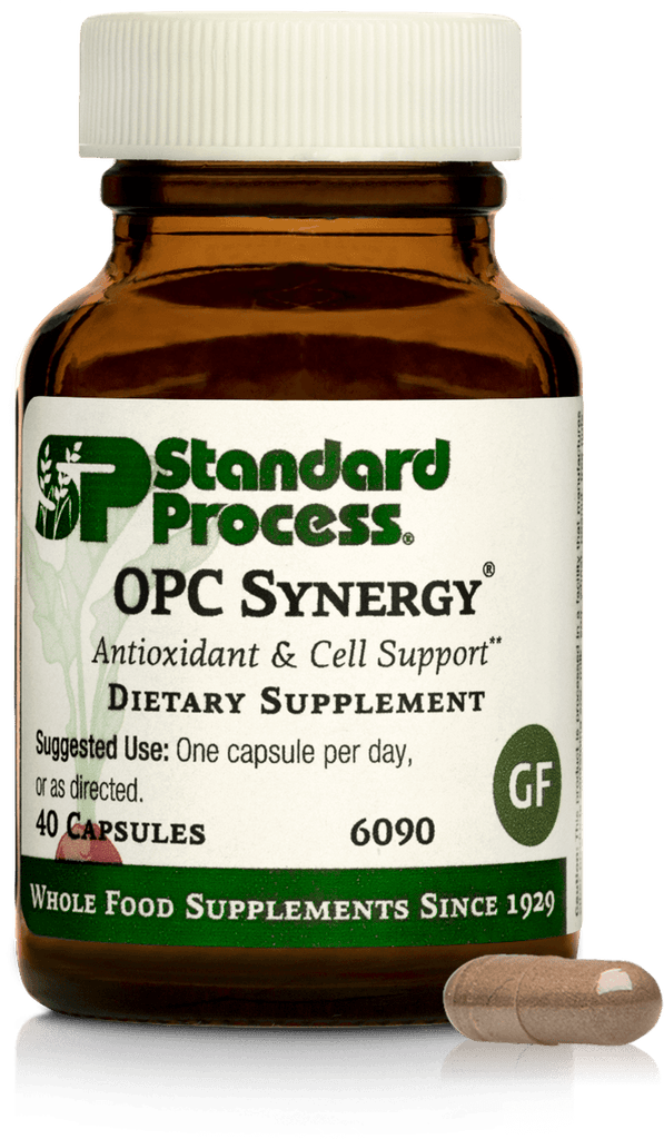 Standard Process Inc Vitamins & Supplements OPC Synergy®, 40 Capsules