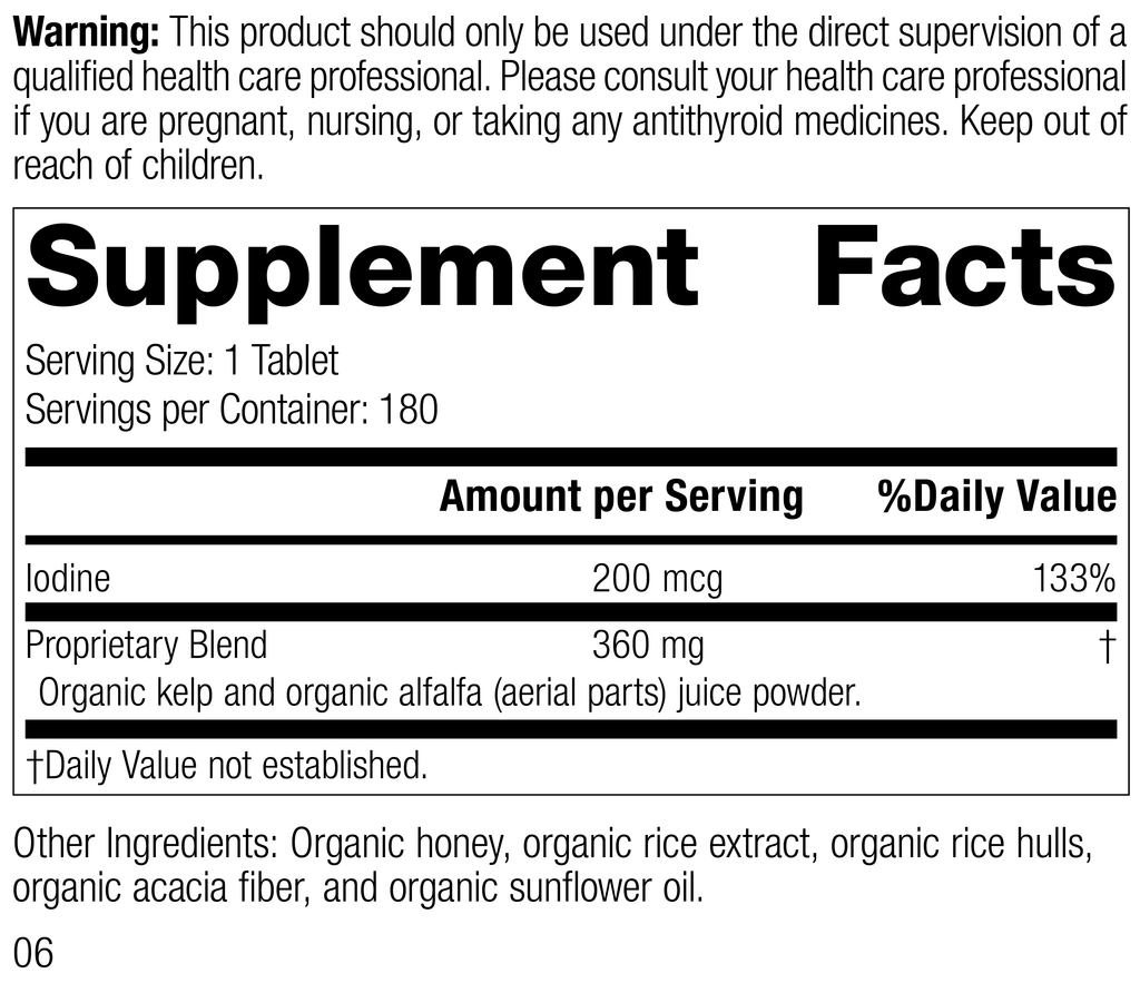 Standard Process Inc Vitamins & Supplements 180 Tablets Organically Bound Minerals-Organic, 180 Tablets