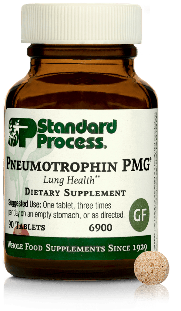 Standard Process Inc Vitamins & Supplements 90 Tablets Pneumotrophin PMG®, 90 Tablets