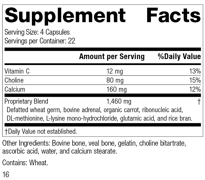 Standard Process Inc Vitamins & Supplements 90 Capsules Protefood®, 90 Capsules